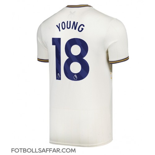 Everton Ashley Young #18 Tredjeställ 2024-25 Kortärmad